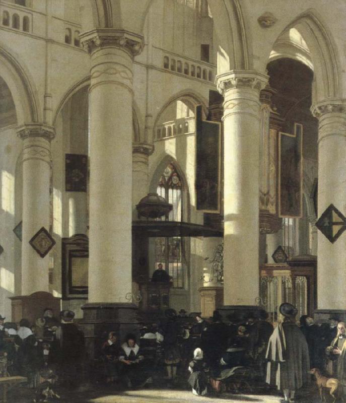 WITTE, Emanuel de interior of a church Germany oil painting art